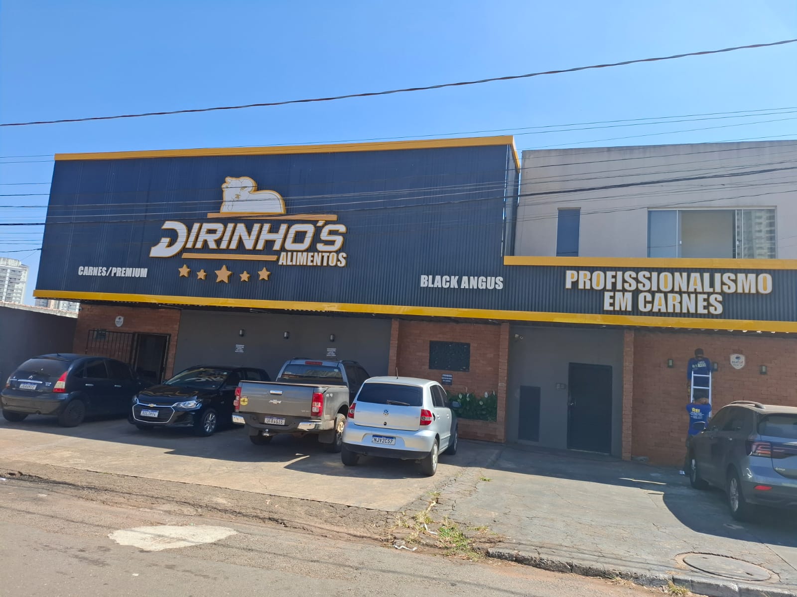 Letra caixa realizada pela Sousa Reis Comunicação Visual em Goiânia